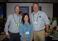 And Tim Tomasello of Produce West also joined the club. From left to right: Tim Tomasello, Kori Tuggle and Ernst van Eeghen.