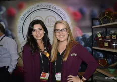 Jaqueline Padilla and Marissa Ritter from Naturipe were also at the show.
