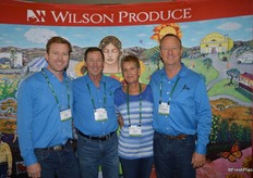 James Martin, David Lundstrom, Alicia Martin and Chris Martin of Wilson Produce