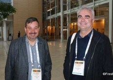 Jan Venter and Arnold Minnie, both of Freshmark division of Shoprite Checkers.