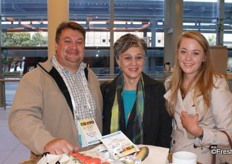 Louis Botha, Susan Linde and Roxanne Callender-Easby of Wesgrow Potatoes.