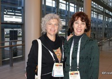 Jacomien de Klerk of the CGA's Citrus Academy with Marianne van der Laarse, AgriJob.