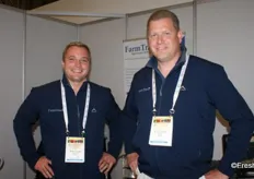 Werner Lategan and Jacques du Plessis of Farmtrace.