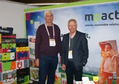 Niel Hugo and JB Steenkamp (general manager) of Mpact packaging.