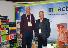 Niel Hugo and JB Steenkamp (general manager) of Mpact packaging.