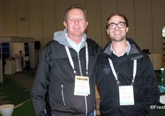 JP van Tubbergh of FVC International and Travis Coppin of Food Lover's Market.