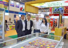 Driscoll's is, next to exporting soft fruit to China, also investing in domestic blueberry production. From left to right, David Medina, the commercial development manager in China, Mark Conroy (Australia), and Teresa Ruiz.