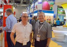 Frank Leble and Sam Rodriguez, part of the sourcing team of Melissa's.