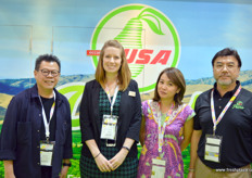 USA Pears with Kafi Kurnia, Lynsey Kennedy, Lylie Tang and Leonard Tjahjadi.