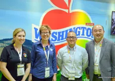 Washington Apples with Lindsey Huber, Rebecca Lyons, Philander Fan, based in Hong Kong, and Victor Wong, based in Shanghai.