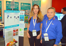 Ali Wu and Billy, both with DeltaTrak.