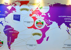 Naturipe's global production and distribution network.