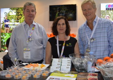 Richard and Hani Byllaardt from Seven Fields with James Milne from Oppy.