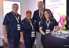 Adri van der Merwe, Filicity Vries, Andries Bayers and Gill Ambler at Uvasys.