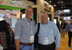Marcel Oldenziel from Manter International and Stefan Herzhauser were visiting the show.