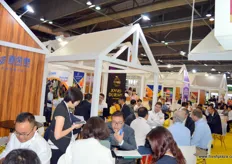 Joy Wing Mau's stand was fully occupied almost throughout the exhibition. This year the company is celebrating its 20th anniversary. Its Joyvio fruit brand is one of the stronger fruit brands in China, enabling the company to give premium returns to its blueberry and durian growers.