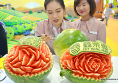 Modern theme expressed by an ancient art at Joy Wing Mau.