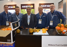 Marcus Scott - MFC, Frank Nardi and Jerry Papasidiero from Pacific Fresh, Perry Hill and Matthew Bates from MFC.