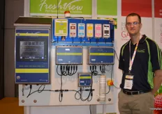 Matt Weychardt was at the Fresh View stand with the company's post harvest technology solutions.