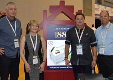 Steve McGarvey, Leslie Shields, Warwick Preston and Darren Hughes at JP Exports.