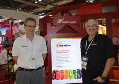 Jon lowry and Micheal Vukcevic at RipeTime were kept busy with many meetings.
