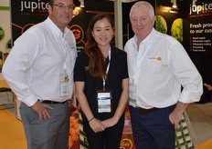 Mark Tweddle, Ashley Teng and Matt Burke at Jupiter.