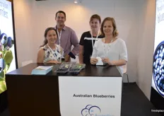 Melinda Simpson - Australian Blueberries, Adam Coleman, Gabrielle Oriel and Janine Percy from New South Wales Department of Primary Industries.