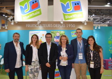 The Blue Whale team: Thiery Herisson, Maud Baret, Mark Peyrez, Dina Abelle, Rene Wendling and Aurelie Coppens.