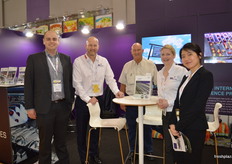 Joshua Miers Jones, Geoff Furniss, Greg Furniss, Maura Furniss and Helen Wang at BBC Technology.