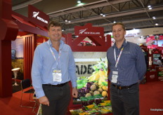 Richard Burke and Jeff Chambers at Leader Brand.