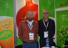 Guy Yoffe and Yoav Nakash at Galilee Export