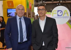 Yves Gidoin and Christophe Artero at FDA International.