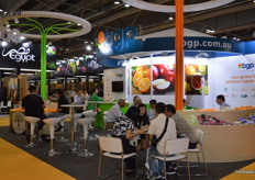 The BGP stand had a steady flow of visitors.