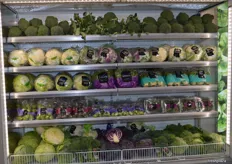 The display of vegetables from Select Fresh.