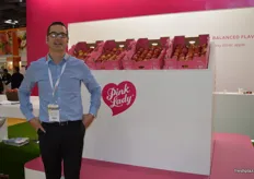 Craig Chester from Pink Lady who updated the logo.