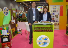 Victor Laurent and Nathalie Casal at Distrimex.