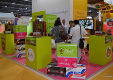 The Julliet stand was very busy.