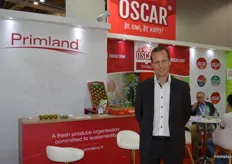 Jean-Baptiste Pinel at the Primland stand.