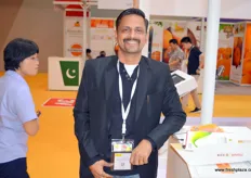 Satish Belhekar of Indian company FarmLink, or Farmlink Agri Distribution and Market Linkage.