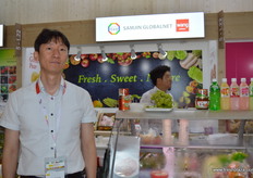 General Manager Jung Yoon Lee of SamJin Global Net (South Korea)