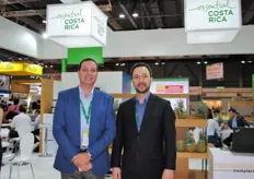 Álvaro Piedra and Jose Pablo Rodriquez from Procomer Costa Rica. This was the first year Costa Rica was present at the Asia Fruit Logistica with a pavilion.
