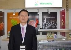 President Jonghae Kim of Hansarang Co.(South Korea)