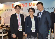The Yang Ming team: Vic Chen, Yan Shang and Steven Tse (HK).