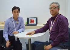 From FrutFarm KART Corporation Director Kwang Hong and CEO & President Inn Sul Cho (South Korea).