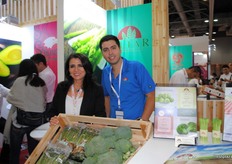 As well Elizabeth Sandoval and Christopher Ramirez from Altar Produce were present. They have expanded their assortment with brocoli and brussels sprouts.