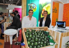 Daniel Gonzaléz Cárdenas and Carolina Lomeli from avocados DG Fresh, Mexico
