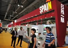 The amount of Spanish exhibitors has grown over the years, this year for the first time with such a pavilion