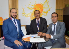 The Agreen team: Hady Selim, Khaled Mohamad and Mahmoud Shabana (Egypt).