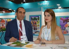 For UCAK Kardesler (Turkey): General Manager Hayrettin and Export Director Yasemin Taskin.