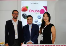 Carlos Esteve, Borja Sanchez and Nadia Shimit from Onuba Fruit, Spain